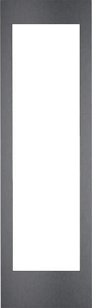 Gaggenau RVA428622 — Дверная рама из тёмной нержавеющей стали без ручки